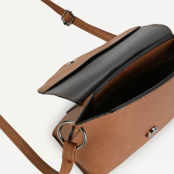 **SOLD** NEW Faux Leather Crossbody - Picture 4 of 4